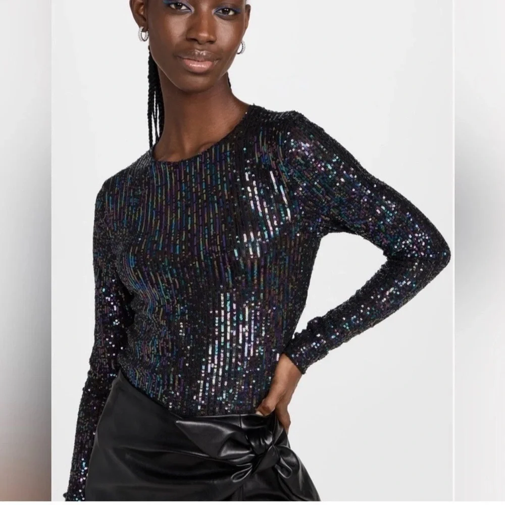 FREE PEOPLE INTIMATELY | Gold Rush Sequin Top